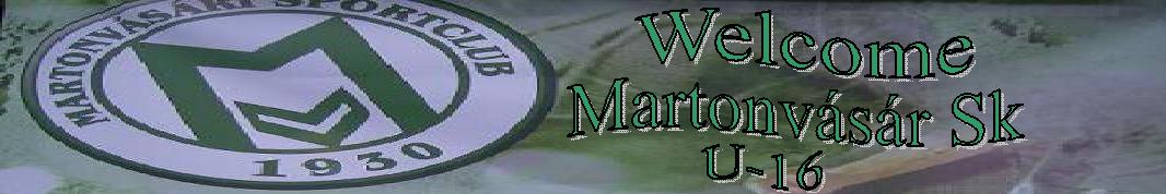 Martonv�s�ri Sk u-16